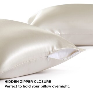 Foto 5 | Foto 5 | Funda De Almohada Satinada Para Cabello Champagne King 50 X 90 Cm - Venta Internacional.