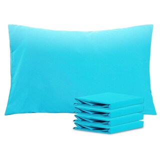 Foto 1 | Foto 1 | Juego De Fundas De Almohada Ntbay Queen De Microfibra Cepillada 20 X 30 Cm Azul Paquete De 4 - Venta Internacional.