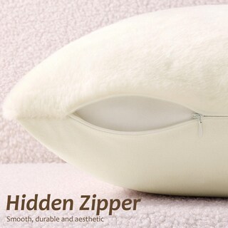 Foto 2 | Foto 2 | Fundas De Cojín Pallene De Piel Sintética De Felpa 45 72 X 45 72 Cm - Venta Internacional.