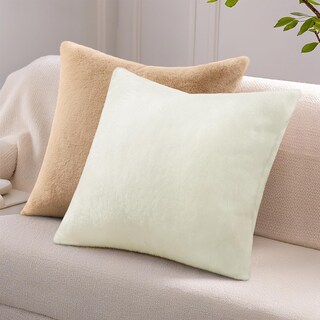 Foto 5 | Foto 5 | Fundas De Cojín Pallene De Piel Sintética De Felpa 45 72 X 45 72 Cm - Venta Internacional.