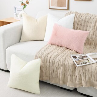 Foto 7 | Foto 7 | Fundas De Cojín Pallene De Piel Sintética De Felpa 45 72 X 45 72 Cm - Venta Internacional.