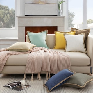 Foto 7 | Foto 7 | Funda De Almohada Phantoscope Farmhouse Tela De Arpillera 30 X 50 Cm Color Blanco Roto - Venta Internacional.
