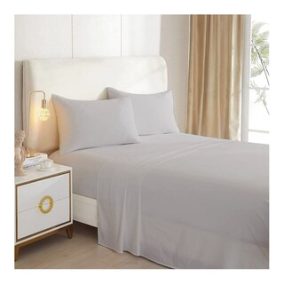 Foto 1 | Foto 1 | Juego De Sábanas Adomicilies De 2,5 Plazas (tamaño King), 144 Hilos, Color Gris - Venta Internacional.