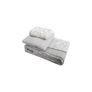 Foto 3 | Foto 3 | Juego De Sábanas Polar Sheaves Designs 2 Plazas Ponza Grey-s0131a - Venta Internacional.