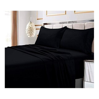 Foto 1 | Foto 1 | Juego De Sábanas Sabana Negra 2.0 Plazas (queen) Multistation - Venta Internacional.