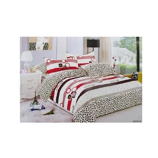 Foto 1 | Foto 1 | Juego De Sábanas De 200 Hilos Para 2 Plazas Y 4 Piezas, Color Blanco - Venta Internacional.