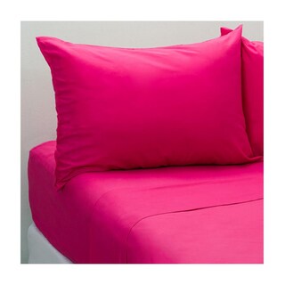 Foto 2 | Foto 2 | Juego De Sábanas Okaeri De 200 Hilos, 4 Piezas, Rosa, 2 Asientos - Venta Internacional.