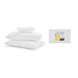 Foto 1 | Foto 1 | Juego de Sábanas de Microfibra Individuales Nooz Blanco 1 Juego de 3 Piezas