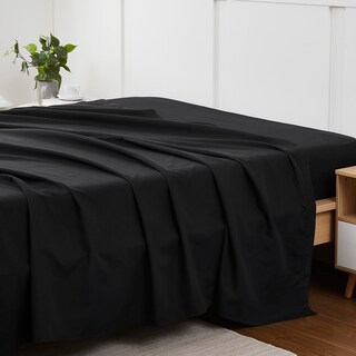 Foto 3 | Foto 3 | Sábana Plana Sweet Home Collection Ultra Soft Queen Black - Venta Internacional.