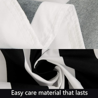 Foto 3 | Foto 3 | Sábana Bajera Ajustable Ntbay de Microfibra Cepillada Twin XL Negro con Blanco - Venta Internacional