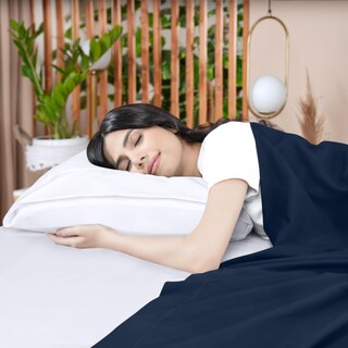 Foto 5 | Foto 5 | Sábanas Planas Utopia Bedding, Paquete De 6 Piezas, Color Azul Marino - Venta Internacional.