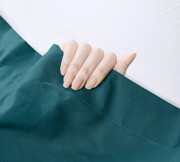 Foto 4 | Foto 4 | Sábana Plana Utopia Bedding De Microfibra Cepillada Suave, Tamaño King, Color Verde Azulado - Venta Internacional.