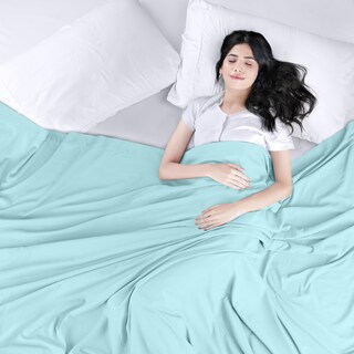 Foto 3 | Foto 3 | Sábana Plana Utopia Bedding Queen Spa De Microfibra Suave, Azul - Venta Internacional.