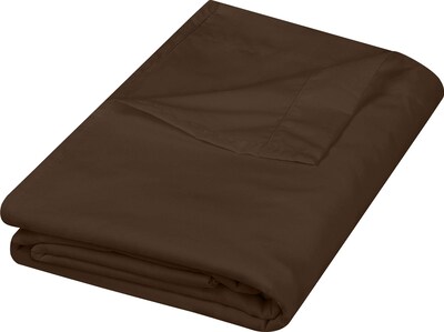 Foto 1 | Foto 1 | Sábana Plana Utopia Bedding De Microfibra Cepillada Suave, Tamaño King Marrón - Venta Internacional.