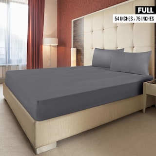Foto 2 | Foto 2 | Sábanas Ajustables Utopia Bedding, Paquete Completo De 6 Unidades, Microfibra Suave, Color Gris - Venta Internacional.