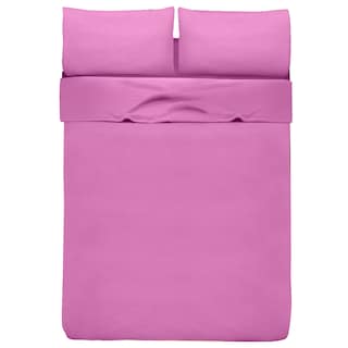Foto 1 | Foto 1 | Juego de Sábana Polar Matrimonial Térmica color Rosa