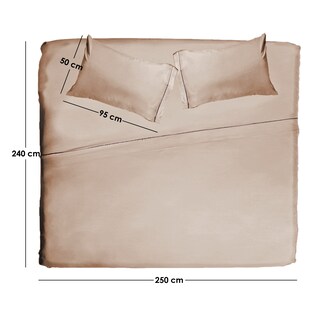 Foto 5 | Foto 5 | Juego de Sábanas Aquila King Size color Beige