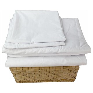 Foto 1 | Foto 1 | Juego de Sábanas color Blanco con Funda para Almohada