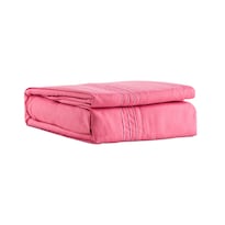 Juego de Sábanas Matrimonial Rebeca de Microfibra Ultra Suave Luxury Touch 1500 Rosa