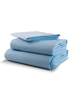 Foto 1 | Foto 1 | Juego de Sábanas Matrimonial Rebeca Confort 300 color azul