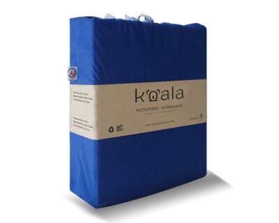 Foto 1 | Foto 1 | Juego de Sábanas Queen Size de Microfibra Rebeca Koala color Azul