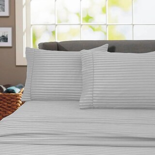 Foto 3 | Foto 3 | Juego de Sábanas Matrimonial Rebeca Quetzal color Gris 4 Piezas