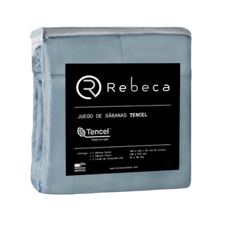 Foto 5 | Foto 5 | Juego de Sábanas Matrimonial Rebeca Tencel Fibra de Eucalipto color Verde 4 piezas