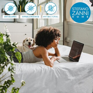 Foto 2 | Foto 2 | Juego de Sábanas Stefano Zanni Home Nube Microfibra color Gris King Size