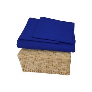Foto 1 | Foto 1 | Set De Sabanas Almoda Azul Rey King Size (plana, Cajón Y 2 Funda)