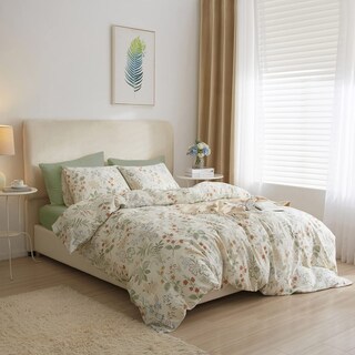 Foto 2 | Foto 2 | Juego de Edredón Mixinni Floral de Tamaño Completo con 2 Fundas de Almohada - Venta Internacional