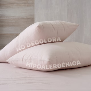 Foto 7 | Foto 7 | Sábana con Acabado Tipo Lino Prelavado Esquimal Queen Size Rosa Claro Ultra Suave