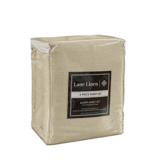 Foto 5 | Foto 5 | Juego De Sábanas De Franela Lane Linen 100% Algodón California King - Venta Internacional.