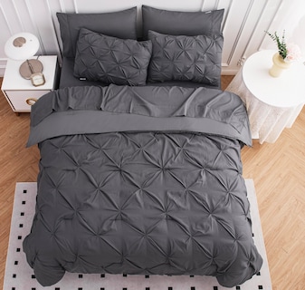 Foto 5 | Foto 5 | Juego De Edredón Lane Linen, Tamaño Queen, 7 Piezas, Con Sábanas Y Fundas - Venta Internacional.