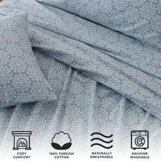 Foto 2 | Foto 2 | Juego De Sábanas Great Bay Home 100% Algodón Turco King Winter - Venta Internacional.