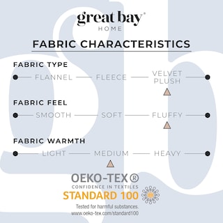 Foto 5 | Foto 5 | Juego De Sábanas Great Bay Home Velvet Luxe De Microforro Polar - Venta Internacional.