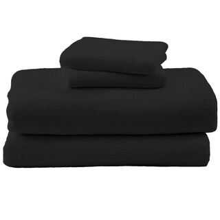 Foto 1 | Foto 1 | Juego De Sabanas Polar Invernales Suaves Y Cálidas Para Las Noches Frías Individual Negro Kyuden Home