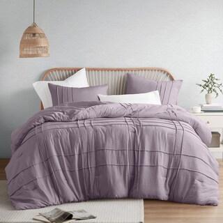 Foto 1 | Foto 1 | Juego De Edredón Comfort Spaces, Color Morado, Tamaño King, 3 Piezas - Venta Internacional.