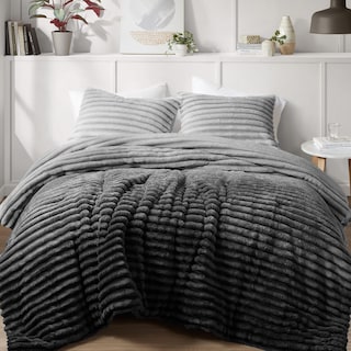 Foto 1 | Foto 1 | Set De Edredón Intelligent Design Avril Queen Grey Ombre - Venta Internacional.