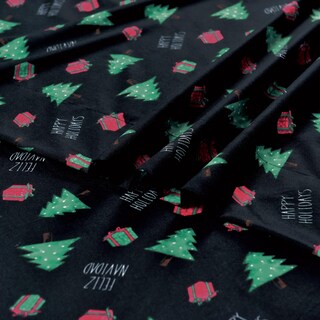 Foto 6 | Foto 6 | Sábanas Elegant Comfort Luxury Soft Feliz Navidad Cal King - Venta Internacional.