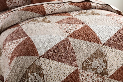 Foto 3 | Foto 3 | Juego de Colcha Travan Patchwork Floral King Size - Venta Internacional