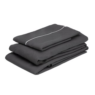 Foto 7 | Foto 7 | Protector Lux + Sabanas Royal Touch Gris King Size