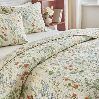 Foto 5 | Foto 5 | Juego De Colcha Mixinni Garden Style Floral Full/queen Con 2 Fundas - Venta Internacional.