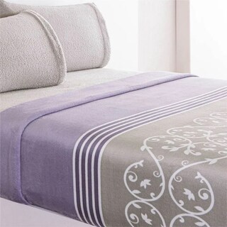 Foto 4 | Foto 4 | Juego Sábana Invernal Athenea Matrimonial Poliéster Concord