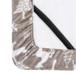 Foto 4 | Foto 4 | Juego De Sábanas Elegant Comfort Velvet Frannel Twin Xl Silver - Venta Internacional.