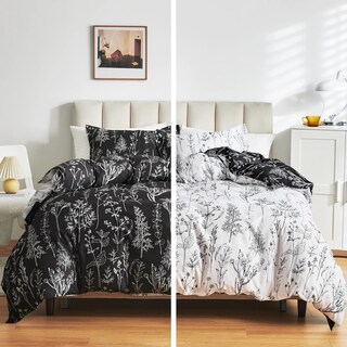 Foto 1 | Foto 1 | Juego de Cama Joyreap Botanical Queen Reversible 7 Piezas - Venta Internacional