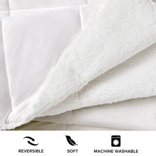 Foto 4 | Foto 4 | Juego De Edredón Ugg Blissful King Reversible Snow King Size - Venta Internacional.