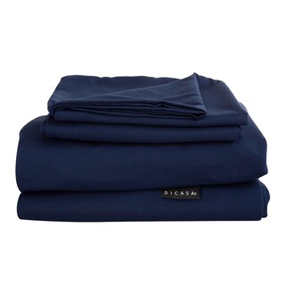 Foto 5 | Foto 5 | Protector Ultra + Sábanas Softy Azul Marino + Almohada 2-pack King Size Dicasa