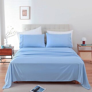 Foto 3 | Foto 3 | Juego de Sabanas Algodón King Size Baby Blue Kyuden Home