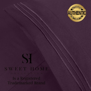 Foto 4 | Foto 4 | Juego De Sábanas Sweet Home Collection 1500 Supreme King Purple - Venta Internacional.