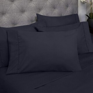 Foto 2 | Foto 2 | Juego De Sábanas Sweet Home Collection 1500 Supreme Queen Navy - Venta Internacional.